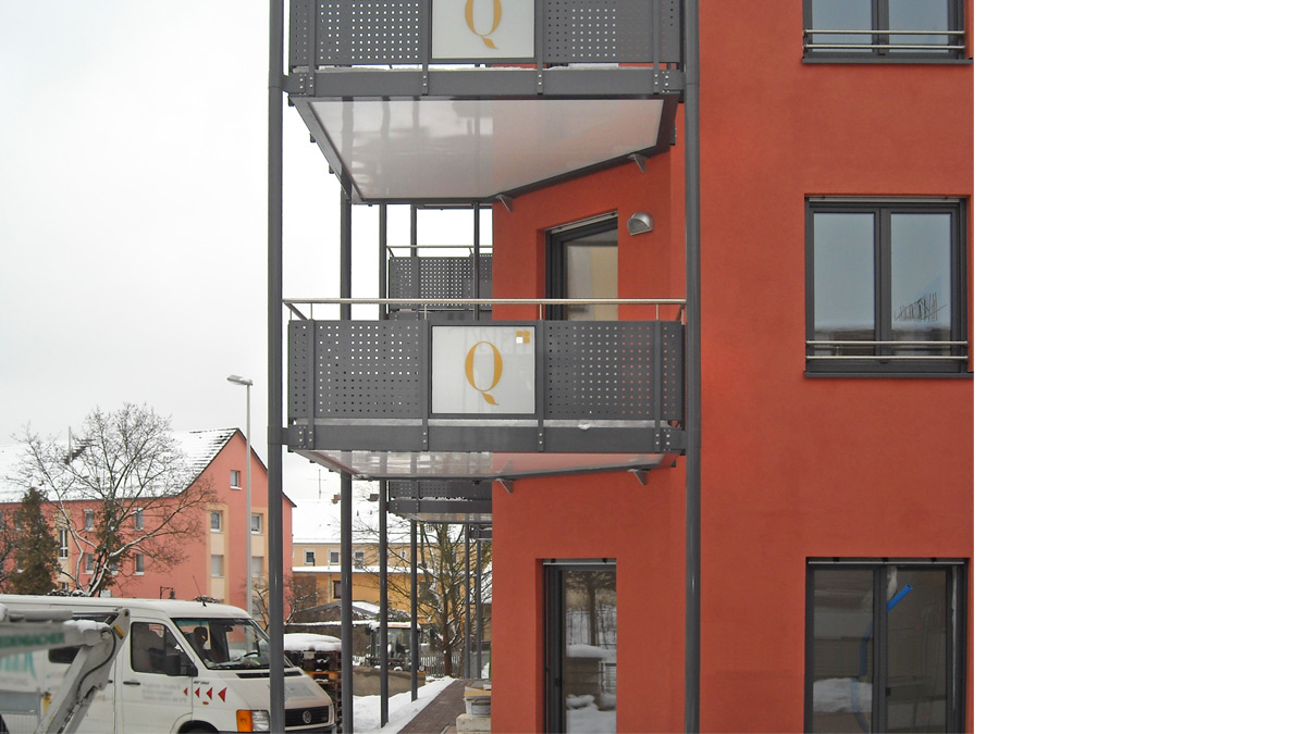Balkone in Ansbach gebaut von Spittelmeister